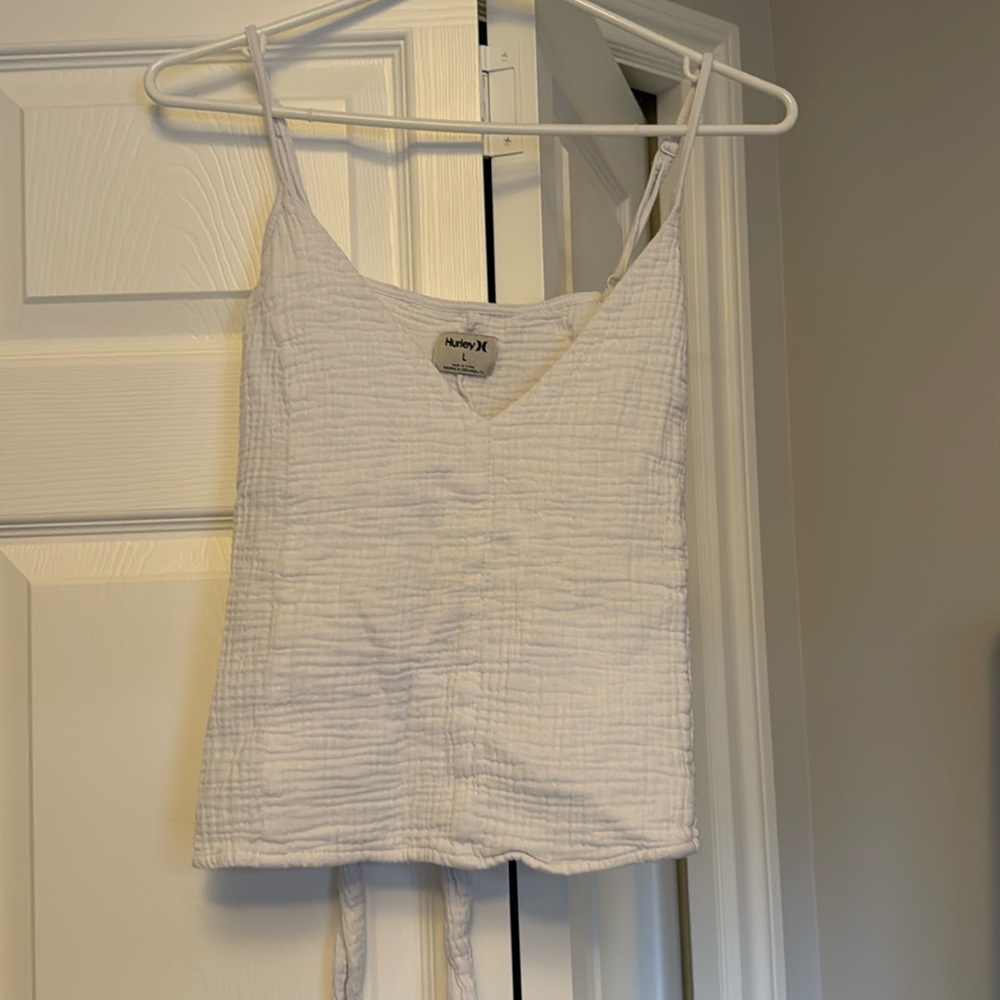 Hurley Tank With Tie At Back